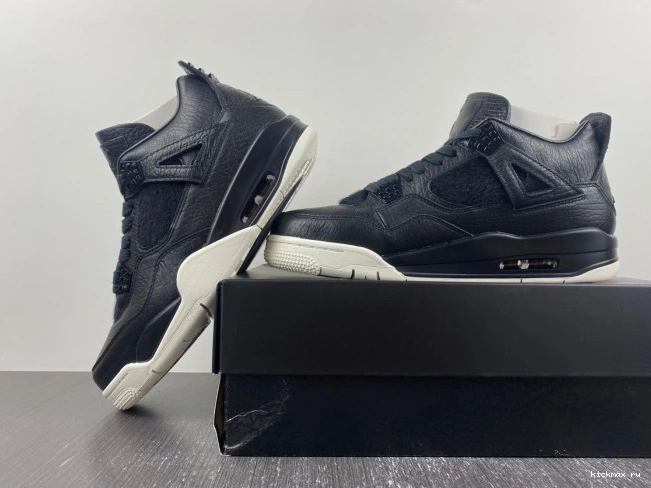 Cheap Black 4 Jordan Retro 819139-010 Pony Hair 0724